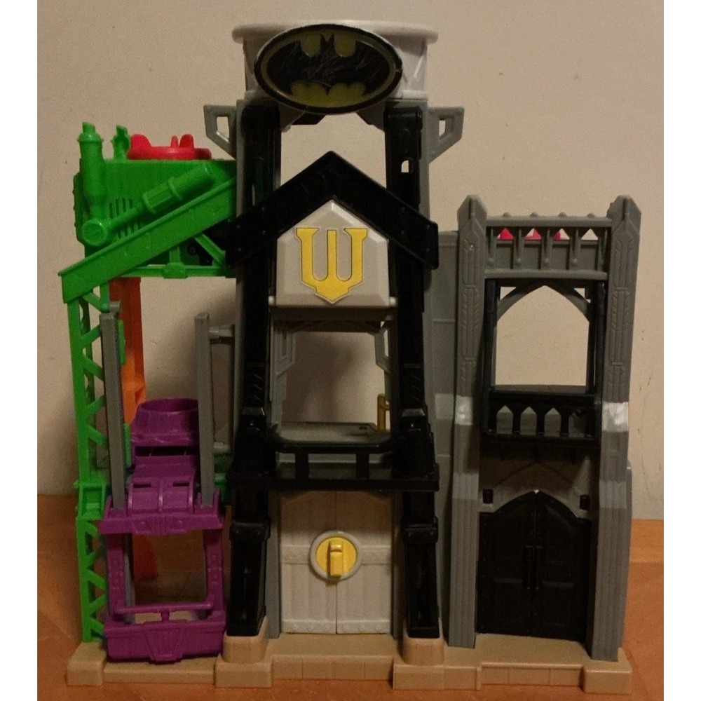 IMAGINEX DC Batman Bat Cave Play House Fisher Price Large Interactive Toy Set